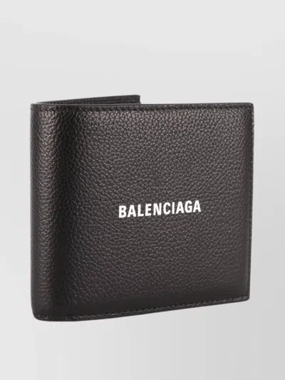 Balenciaga Square Folded Leather Wallet