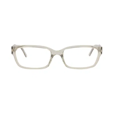 Pre-owned Balenciaga Square-frame Acetate Optical Frames 'beige Transparent' | Multi-color | Women's Size Ones