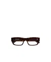 Balenciaga Square-frame Glasses In Black