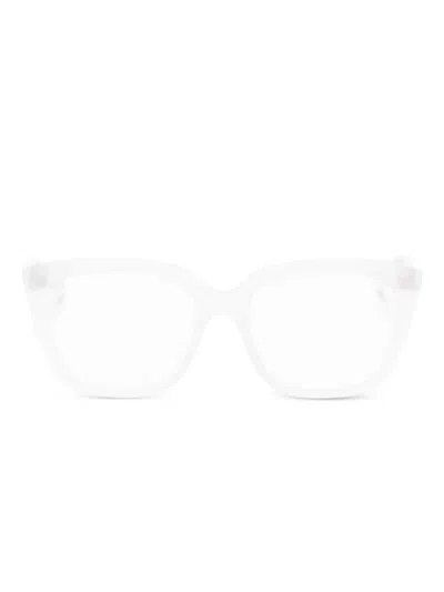 Balenciaga Square-frame Glasses In White