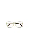 Balenciaga Square-frame Glasses In Yellow