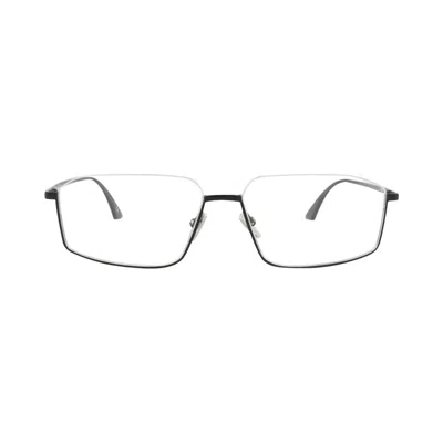 Pre-owned Balenciaga Square-frame Metal Optical Frames 'black Transparent' | Multi-color | Men's Size Onesize