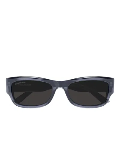 Balenciaga Square-frame Sunglasses In 灰色