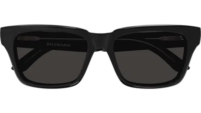 Balenciaga Square-frame Sunglasses In Black