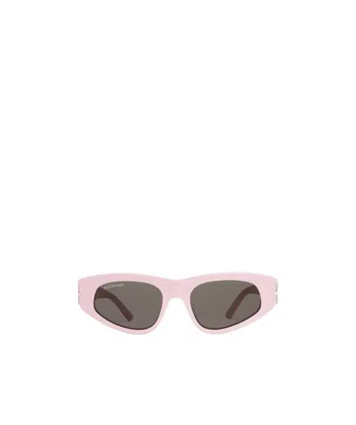 Balenciaga Square-frame Sunglasses In Pink