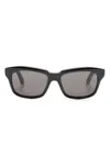 Balenciaga Sonnenbrille Mit Eckigem Gestell In Schwarz
