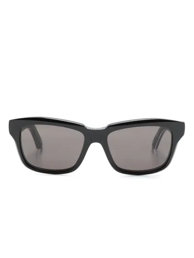 Balenciaga Sonnenbrille Mit Eckigem Gestell In Schwarz