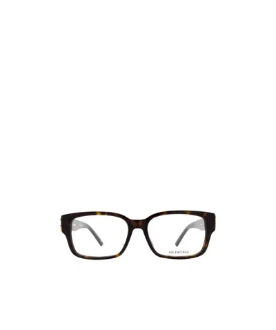 BALENCIAGA BALENCIAGA EYEWEAR RECTANGULAR FRAME GLASSES