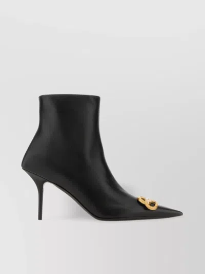 BALENCIAGA SQUARE KNIFE ANKLE BOOTS