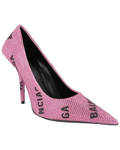 Balenciaga Square Knife Leather Pump