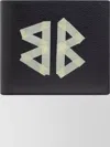 Balenciaga Cash Tape Type Leather Square Wallet