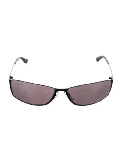 Pre-owned Balenciaga Square Tinted Sunglasses In Black