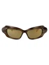 Balenciaga Injectate Havana Sunglasses