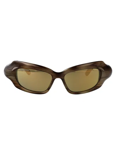 BALENCIAGA BALENCIAGA SQUARED SUNGLASSES BB0354 S 003