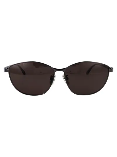 Balenciaga Squared Sunglasses Bb0358 Sk 001 In Black