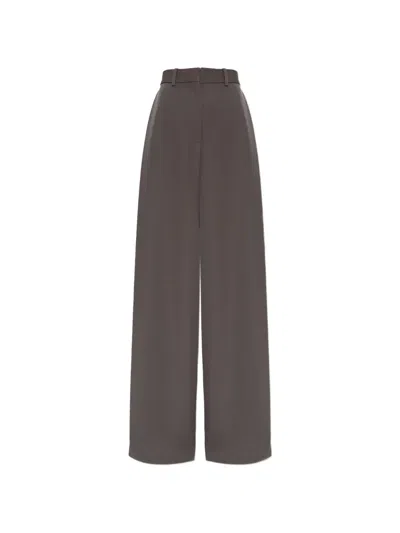 Balenciaga Squared Tailored Pants In Smoke In Gray