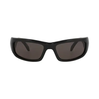 Pre-owned Balenciaga Square-frame Bio Injection Sunglasses 'black/grey' | Men's Size Onesize