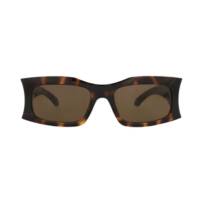 Pre-owned Balenciaga Square-frame Bio Injection Sunglasses 'havana/brown' | Men's Size Onesize
