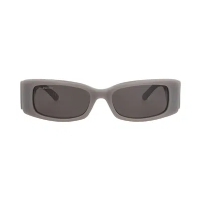 Pre-owned Balenciaga Square-frame Recycled Acetate Sunglasses 'grey' | Women's Size Onesize In Gray