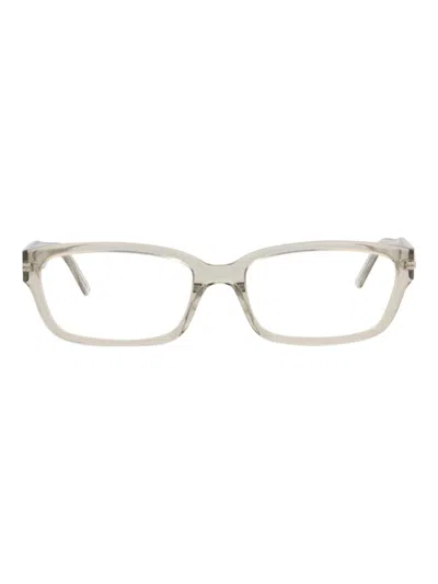 Balenciaga Eyewear Butterfly Frame Glasses In Transparent