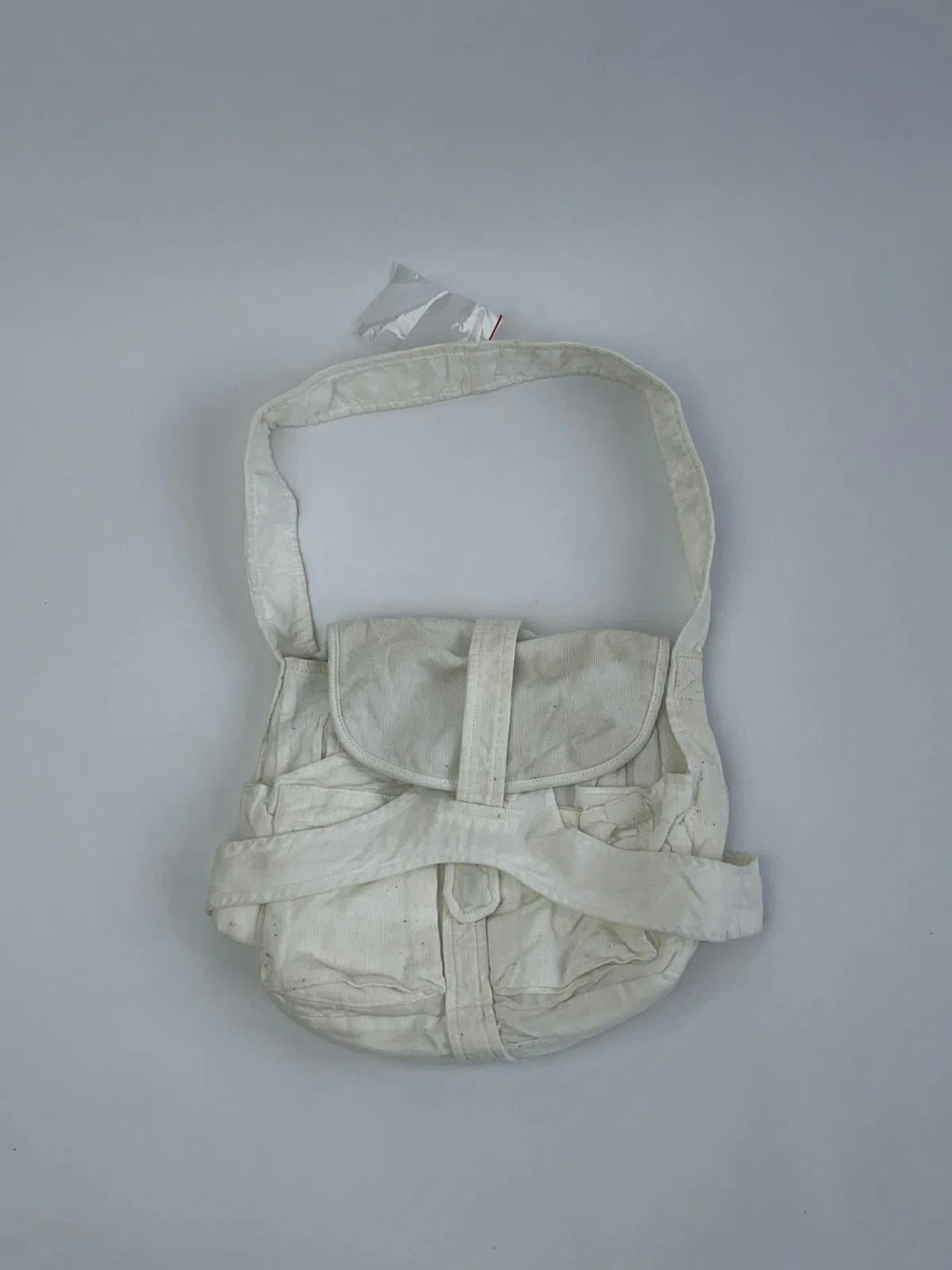 Pre-owned Balenciaga Ss02 Parachute Corduroy Matrix Bag By Nicolas