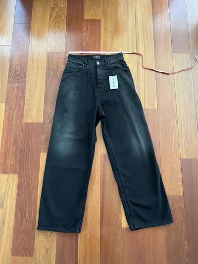 Pre-owned Balenciaga Ss24  Baggy Pants In Black