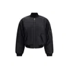 Balenciaga Standard Bomber In Black