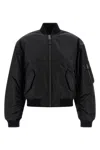Balenciaga Standard Bomber Jacket In Black
