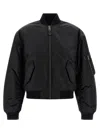 Balenciaga Standard Padded Bomber Jacket In Black
