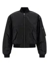 Balenciaga Standard Padded Bomber Jacket In Black