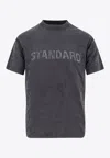Balenciaga "standard" T-shirt By Bb In Black