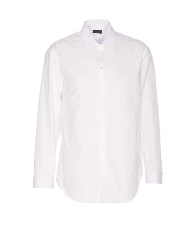 Balenciaga White Standard Shirt Frontal Buttons Closure