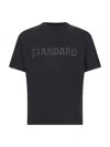 Balenciaga Standard Regular Fit T-shirt In Black Délavé In Black