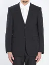 Balenciaga Tailored Jacket Featuring Peak Lapels In Black