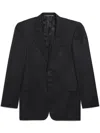 Balenciaga Standard Tailored Jacket Clothing In Black