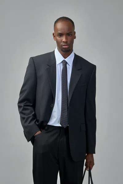Balenciaga Standard Tailored Jacket In Black