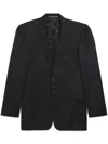 Balenciaga Standard Tailored Jacket Clothing In Black