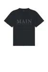 Balenciaga Black Faded Regular Fit Logo T-shirt In Black