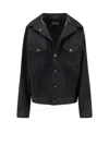 Balenciaga Tailored Long Sleeve Blazer Pockets In Black