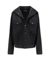Balenciaga Tailored Long Sleeve Blazer Pockets In Black
