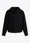 Balenciaga Tailored Long Sleeve Blazer Pockets In Black