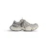 Balenciaga Stapler Lacing Casual Sneakers In Gray