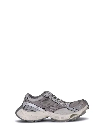 Balenciaga Stapler Trainers In Gold