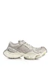 Balenciaga Stapler Sneakers Beige In Gray