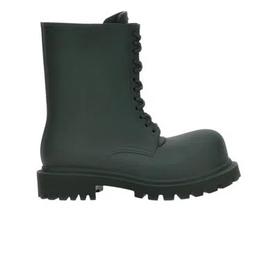 Pre-owned Balenciaga Steroid Boot 'dark Khaki' | Green | Men's Size 42