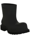 Balenciaga Trooper Rubber Boot In Black