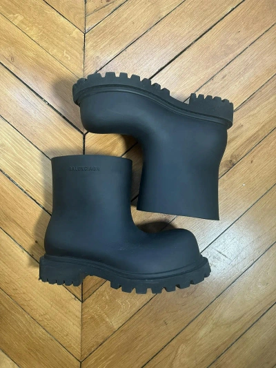 Pre-owned Balenciaga Steroid Boots Black - 41