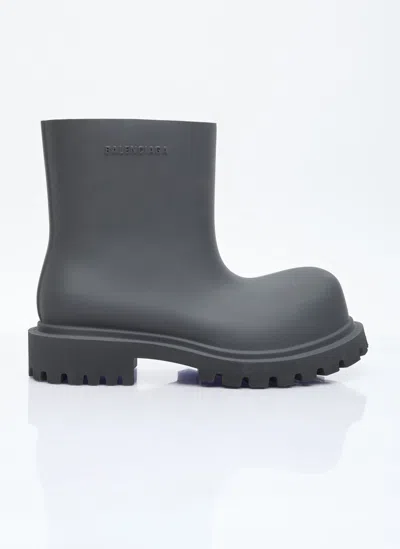 Balenciaga Steroid Boots In Gray