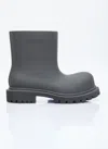 Balenciaga Men Steroid Boots In Grey