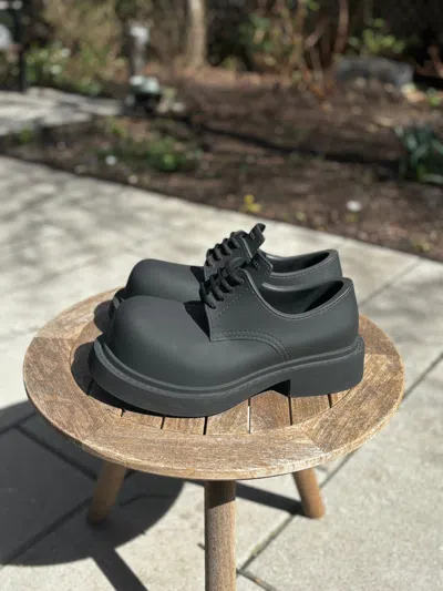 Pre-owned Balenciaga Steroid Derby! Shoes In Black